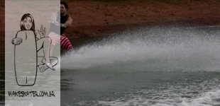 Wakeskate no fim de tarde