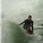 Entrou swell na represa